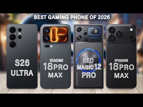 RedMagic 12 Pro Vs Xiaomi 18 Pro Max Vs iPhone 18 Pro Max Vs Samsung S26 Ultra