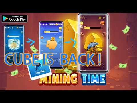 【Mining Time】, a app the same as money cube, lucky cube, to make easy money.