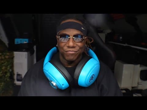 Jlab Blue XL Giant Speaker Headphones - Part 2 ( Now They Work)