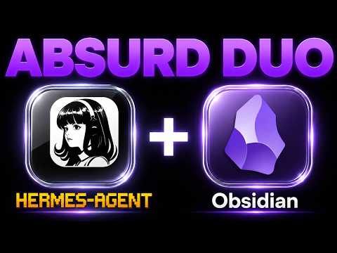 Hermes + Obsidian is Insane (FREE!) 🤯