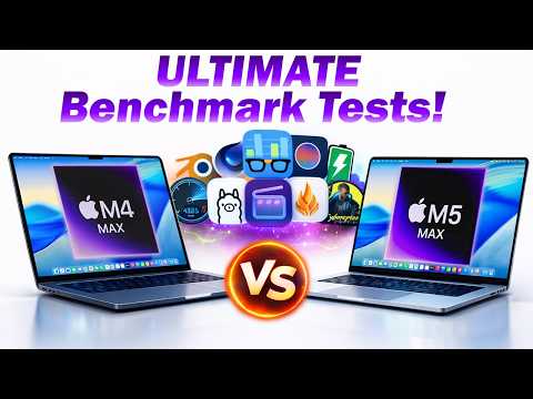 MacBook Pro M5 Max vs M4 Max Benchmark Results Are INSANE!