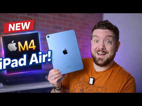 M4 iPad Air Is Here! Is it Worth Upgrading!?