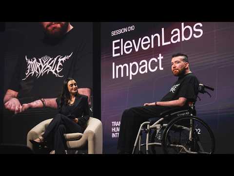 The First-Ever Live Performance with an AI Singing Voice Clone | ElevenLabs Impact