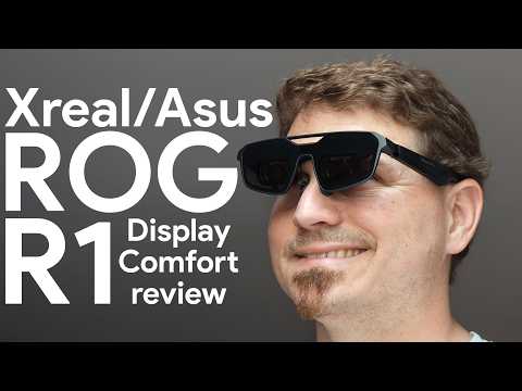 Xreal Asus ROG R1 display comfort review: PWM dimming and spatial anchoring tests