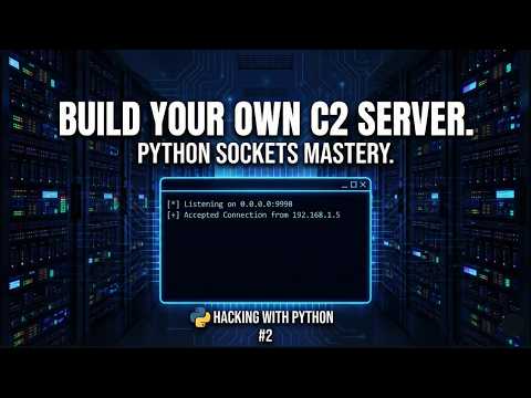 Making Basic Networking Tools With Python (Black Hat Python Hacking #2)