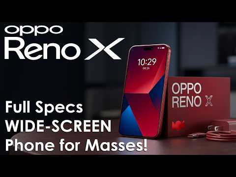 Oppo Reno X Full Specs LEAKED: A WIDE-SCREEN Phone for Masses!