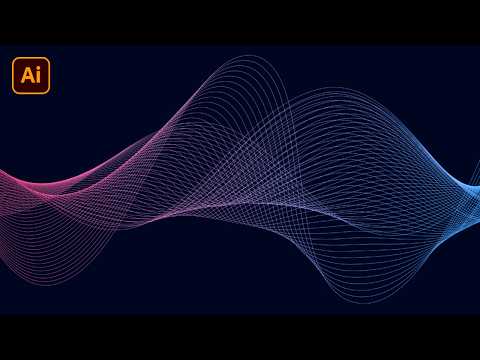Abstract Background Design in Illustrator | Tutorial