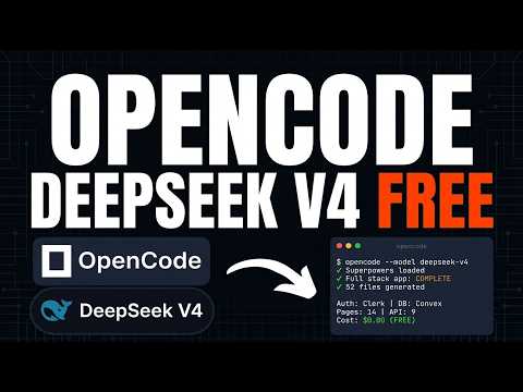 DEEPSEEK V4 + OPENCODE + SUPERPOWERS IS ABSOLUTELY INSANE