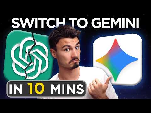 How to Switch from ChatGPT to Gemini (Without Losing Anything!)