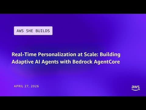 Real-Time Personalization at Scale: Building Adaptive AI Agents with Bedrock AgentCore