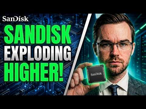SanDisk Crash Is ABSURD! $94 Billion Locked In Says SNDK Will Rally HARD!