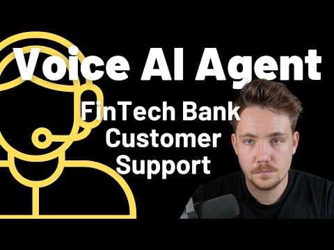 I Built an AI Voice Agent for a Bank - It Can Handle Real Customer Calls (Claude + Rime)