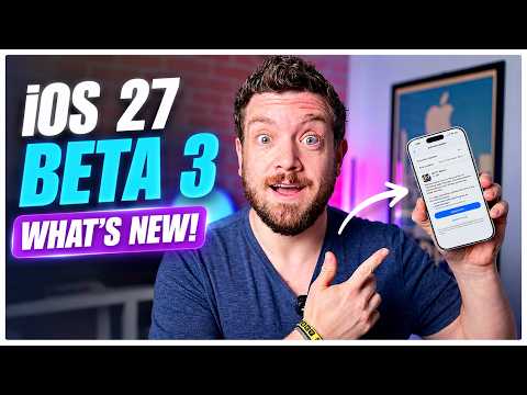 iOS 27 Beta 3 Just Dropped | Siri's New Voice is Here!