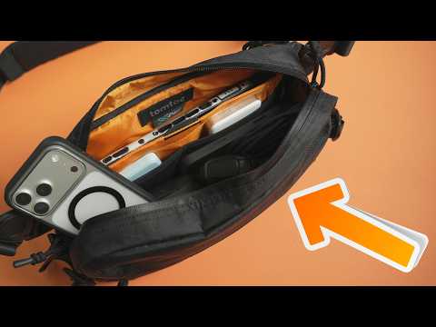 Tomtoc T-26 X-Pac Sling Bag — Small Bag, Massive Capacity