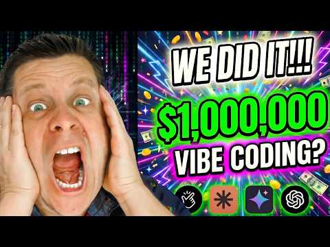 LIVE UPDATE - The 1M Vibe Coding Experiment!