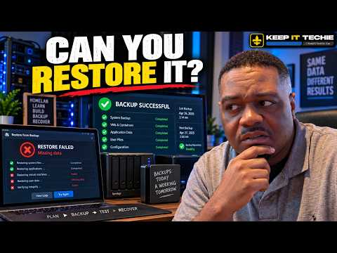 Why Most Homelab Backups Fail When You Need Them