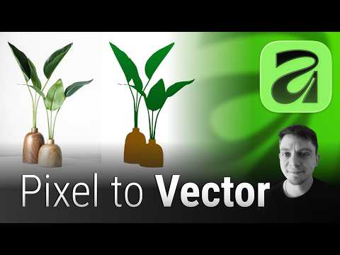 How to Convert Pixel Selections to Vector Paths in Affinity