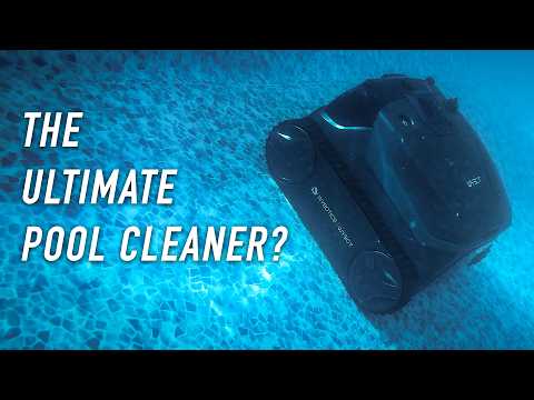 WYBOT S3 Cordless Robot Pool Cleaner: It cleans your pool AND itself!