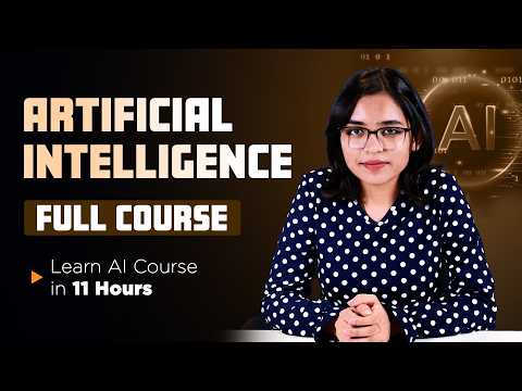 Learn Artificial Intelligence Full Course 2026 | AI Course From Scratch | Intellipaat