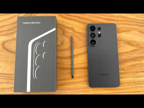 Samsung Galaxy S26 Ultra (Black) Unboxing & First Impressions!