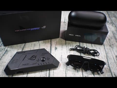 Asus ROG XREAL R1 - These Gaming Glasses Will Change the Way You Game FOREVER!