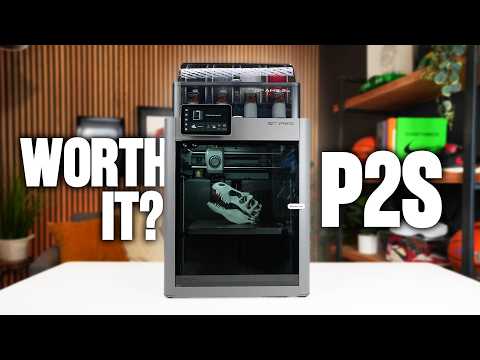 Is The BAMBU LAB P2S 3D Printer WORTH IT? In Depth REVIEW