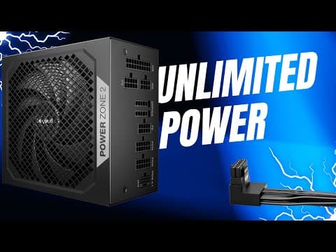 be quiet Power Zone 2 1200W Native 12V 2x6 Semi Passive 10 Year Warranty