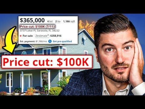 Housing Market Crash Fears Rise (Homes Are NOT Selling)