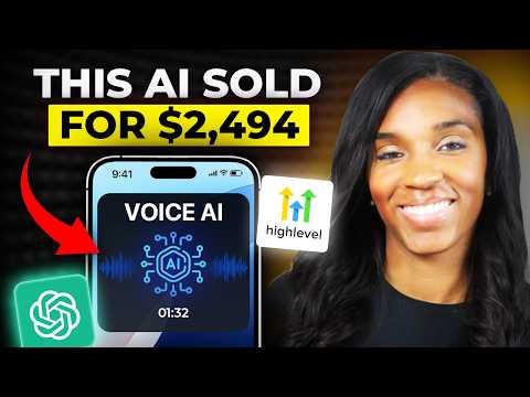 Building a Client's $2,494 AI Voice Agent LIVE (No Code)