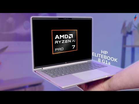 HP EliteBook 8 G1a with AMD Ryzen™ AI 7 PRO 350 processor - Primed and ready for work