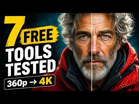 7 FREE AI Video Upscaler Tools | How to Use ComfyUI Workflow