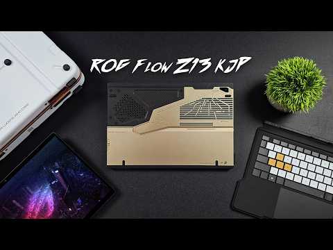 The New ROG Flow Z13 KJP Edition Is Crazy! Hands On First Look!