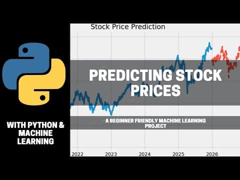 Predicting Stock Prices with Python and Machine Learning