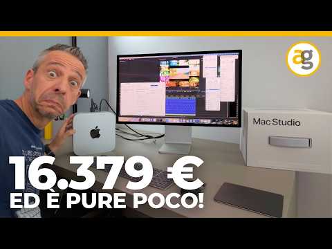 NUOVO MAC STUDIO M5 ultra 256gb RECENSIONE e TEST AI LOCALE