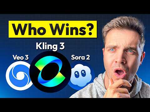 Kling 3.0 vs Sora 2 vs VEO 3.1: AI Video Generator Battle (Clear Winner)