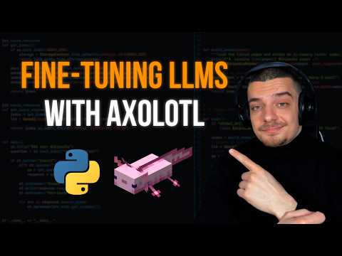 Fine-Tuning Local LLMs with Axolotl in Python