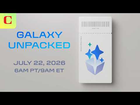Watch Samsung's Galaxy Unpacked July 2026 from London