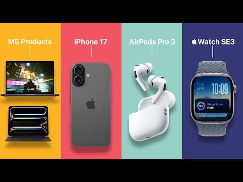 Ranking Every Apple Product of 2025!
