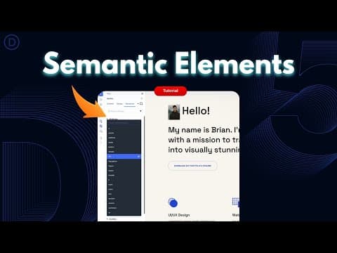 Everything You Need To Know About Semantic Elements In Divi 5