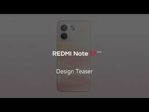 REDMI Note 17 Series | Design Teaser