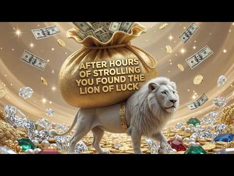 If This Found You 🦁 You'll Be A Millionaire! The Lion Of Luck Money & Abundance!