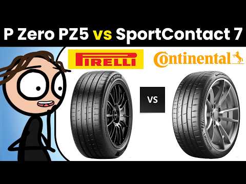 Pirelli P Zero PZ5 vs Continental SportContact 7 (Comparison and Review) Which one is better?