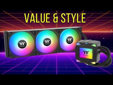 Thermaltake LA ARGB Sync 360mm AIO Cooler Tested