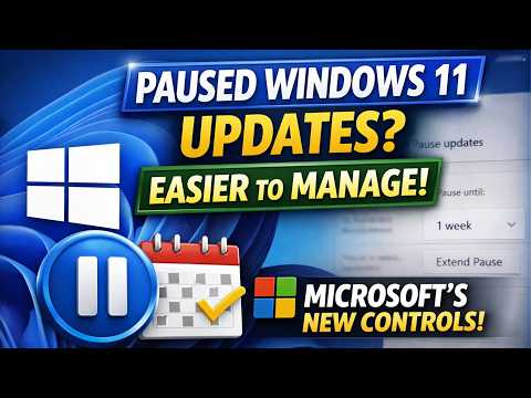 Paused Windows 11 Updates? Microsoft Just Made Them Easier to Manage