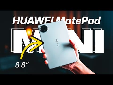 HUAWEI MatePad Mini: World's Thinnest, Lightest, Small Tablet is HERE! 🔥