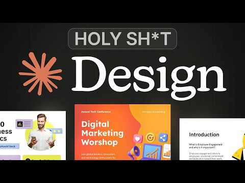 Claude Design Just Changed Graphic Design Forever (Tutorial)