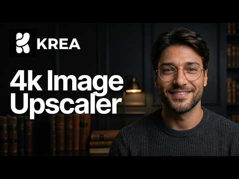 KREA AI FULL TUTORIAL | Real-Time Generation, Upscaling, Video & Pattern Tools Explained