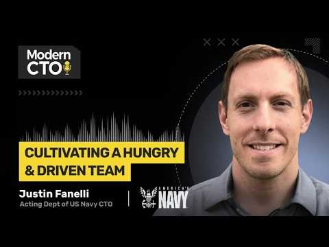 Tech Titans: Go From Burnt Out to Fired Up with Justin Fanelli, Department of Navy CTO