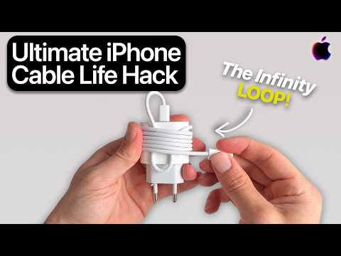 How to Wrap iPhone Cables Like Apple!
