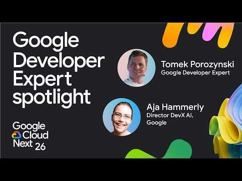 From idea to production: Building AI apps with GDE Tomek Porozynski